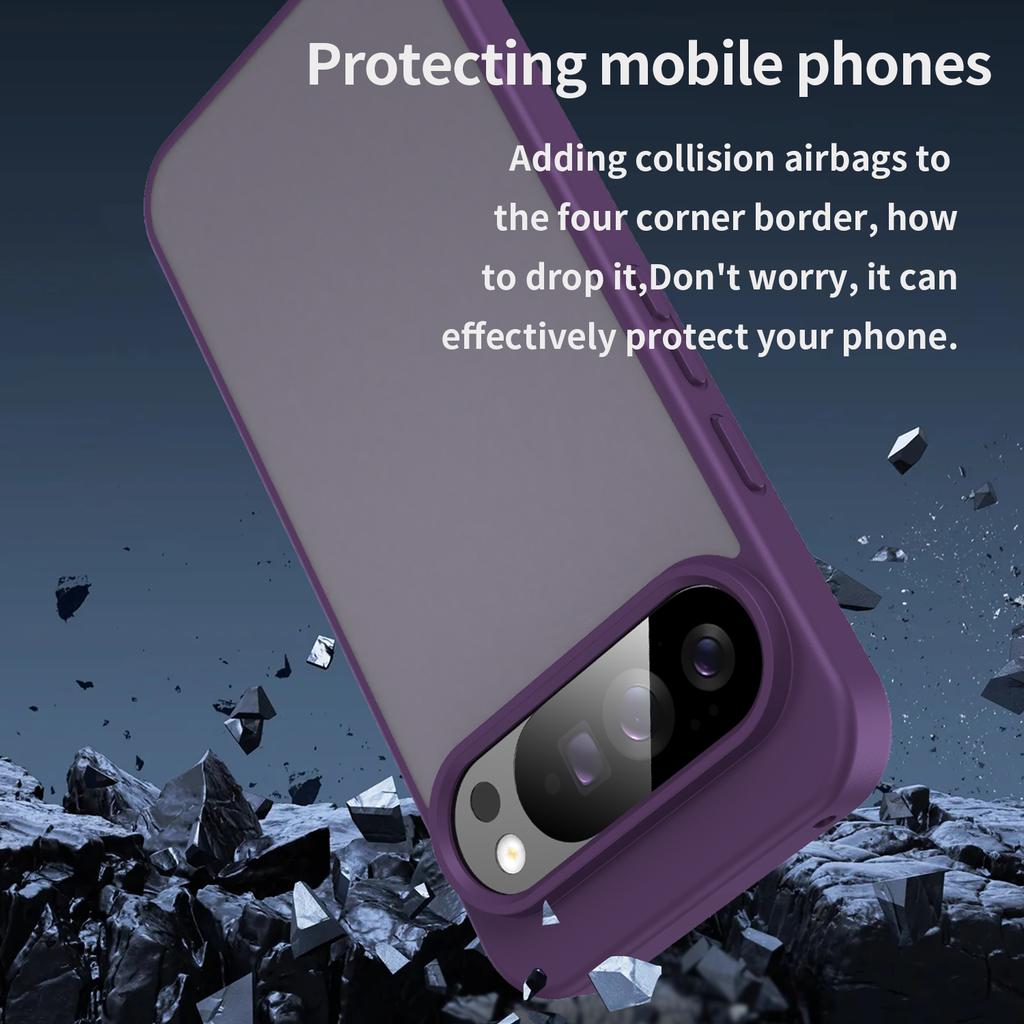 For Google Pixel 10 Pro XL Case Skin Touch Matte Anti Drop TPU PC Phone Back Cover