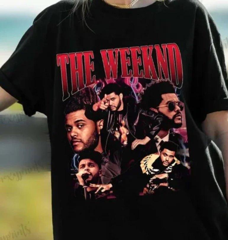 

26 The Weeknd Vintage 90s Shirt Sweatshirt Hoodies The Weeknd T-Shirt The Weekn Unisex T-Shirt XXL