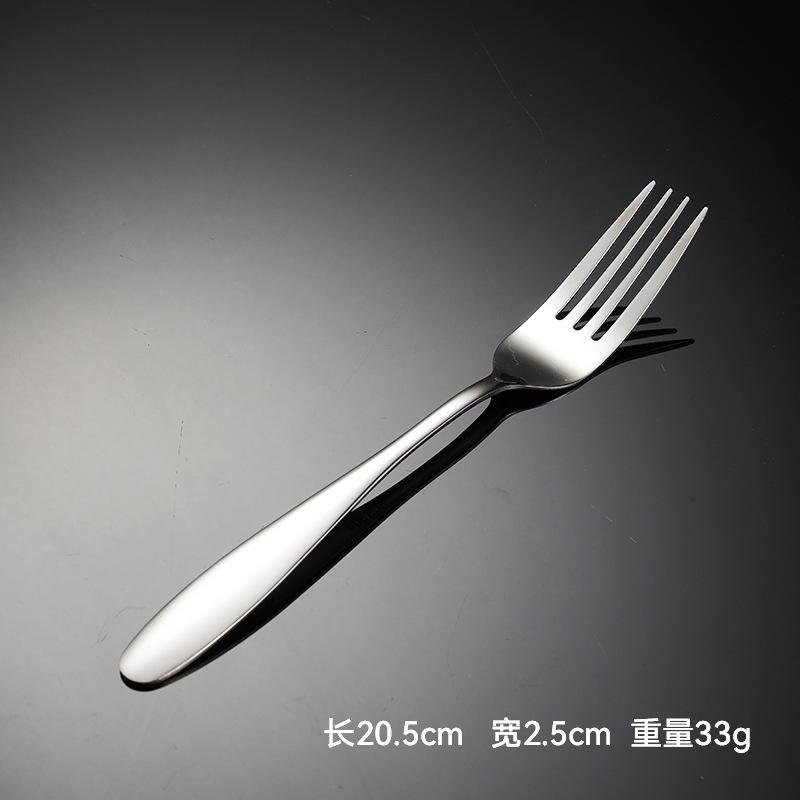 304 stainless steel tableware, knives and forks, spoons, thin A44 series mirror polished steak knives and forks, gifts
