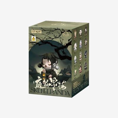 POP MART SKULLPANDA Seria Floare de Prun cu Cerneală Figurine Cutie Oarbă (Pachet Individual / Set de 12 Bucăți)