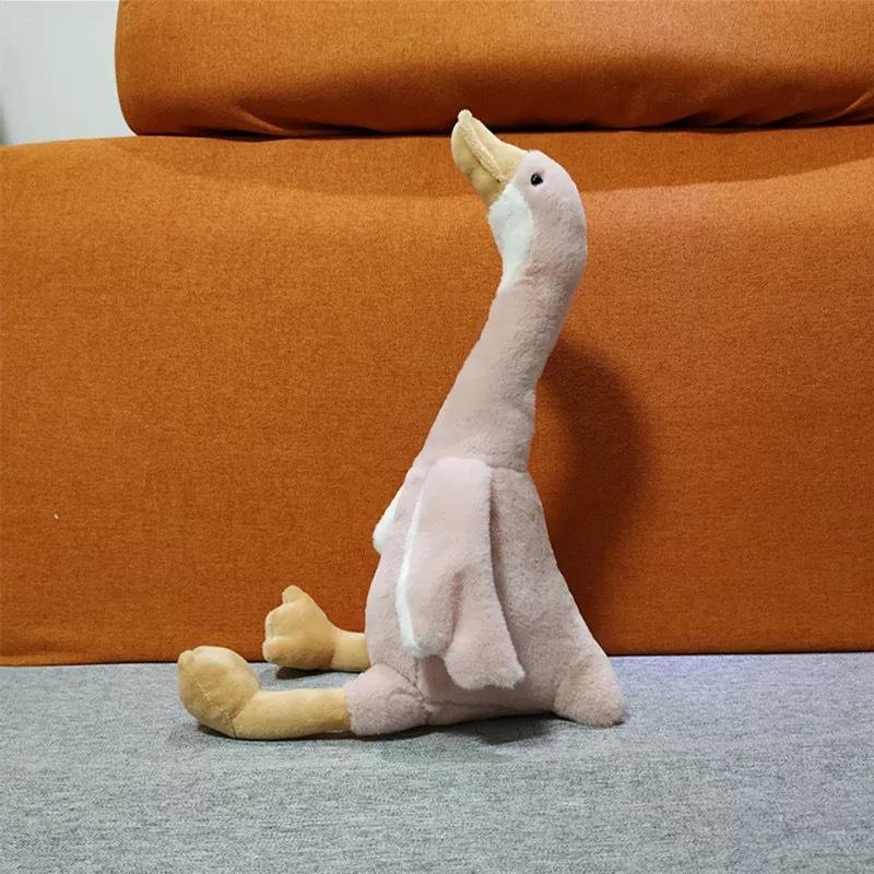 Simulation Big White Goose Plush Toy Swan Doll Duck Doll Rag Doll Children's Gift Grab Machine Doll
