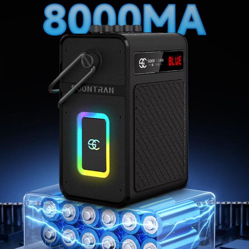 King Kong X3 Outdoor Portable Karaoke Bluetooth Speaker CN plug (adapter included)