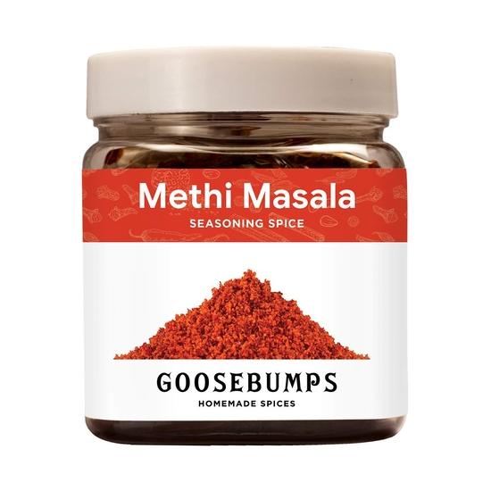 

Goosebumps Homemade Methi Masala / Seasoning Powder Spice, Preservative Free , 200g 200GM