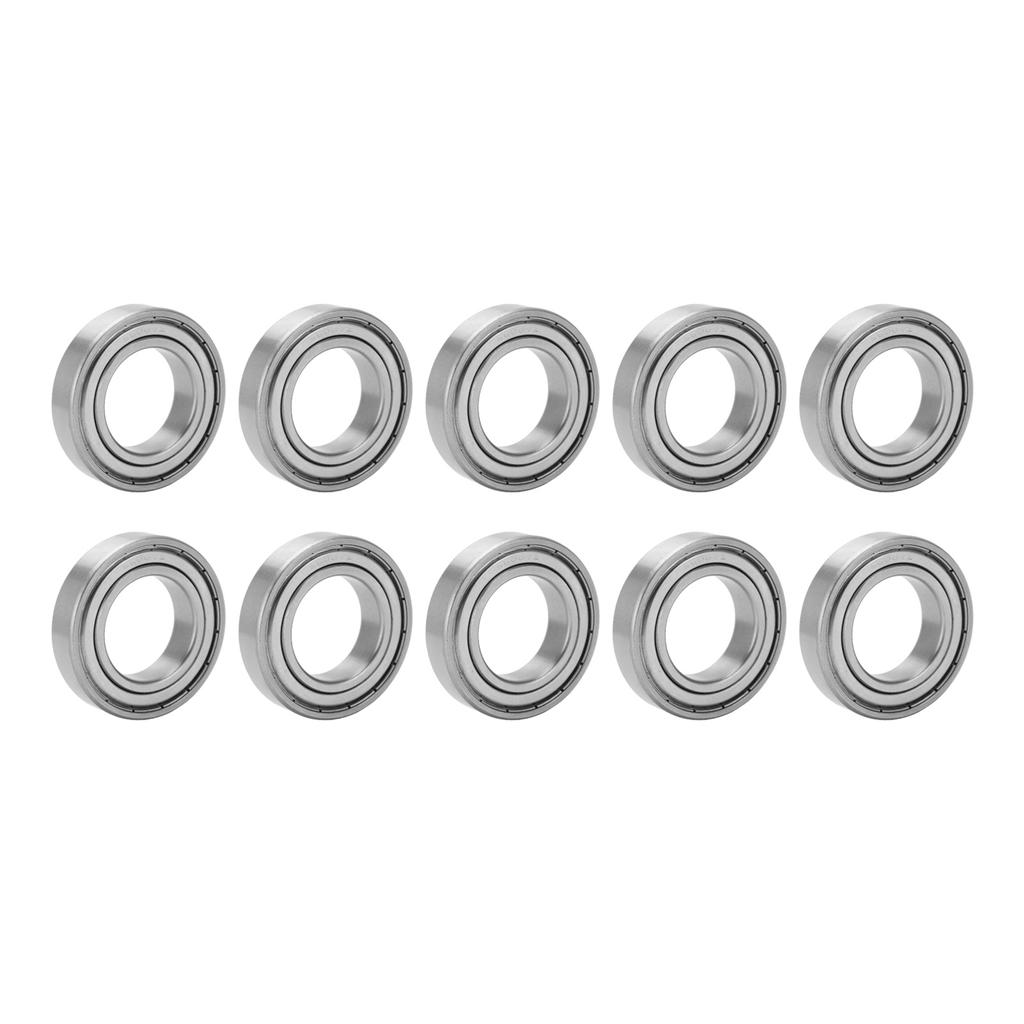 10Pcs Miniature Bearing Stainless Steel Roller Device Parts Replacement S6007ZZ 62x35x14mm