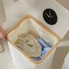 Multi functional miscellaneous storage basket dirty clothes basket bathroom dirty clothes storage basket foldable organizing box
