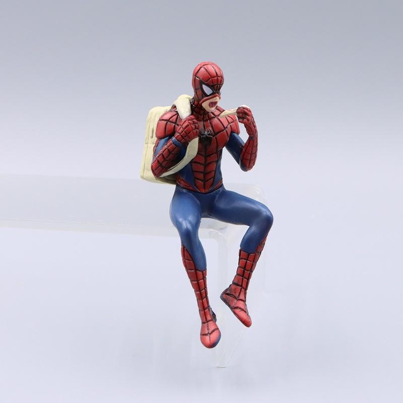 Spider Man Superhero Spiderman 7-9Cm Anime Action Figurine Spider-Man Collection Small Toy For Kidss Model Kids Gifts