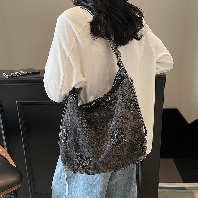 Denim Bag Women's Backpack Multifunctional Crossbody Bag