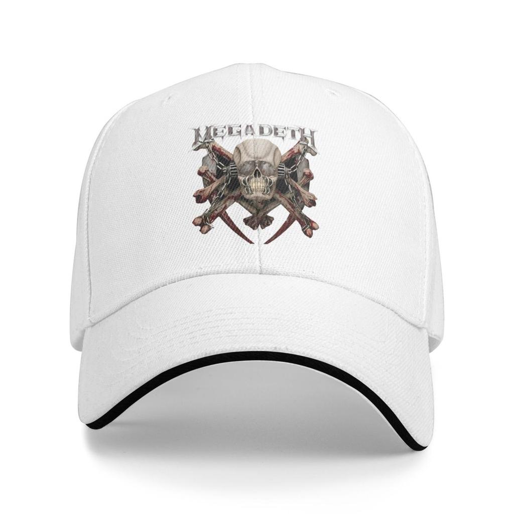 Casquettes de Baseball Incroyables Megadeths Metal Band Casquette Hommes Femmes Chapeaux