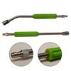 1pc 38cm Stainless Steel Pressure Washer Extension Wand For Gutter Undercarriage Desatascador Limpia Pipas Drain Cleaner