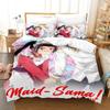 Kaichou Wa Maid-sama Bedding Set Duvet Cover Bed Set Quilt Cover Pillowcase Comforter King Queen Size Boys Adult Home Textile