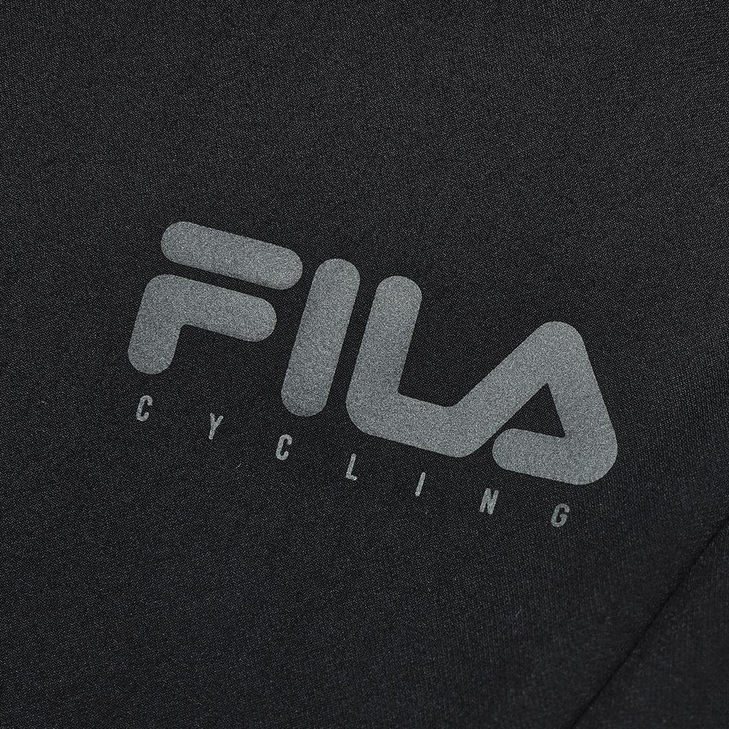 FILA Cycling Series Woven Comfortable Durable Straight Leg Cycling Pants Men bottoms Black A11M448801F-BK