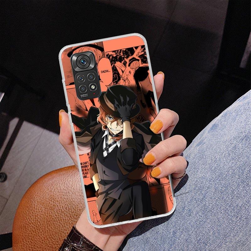 Bungo Stray Dogs Manga Phone Case For Xiaomi Redmi Note 15 14 13 12S 12 11 Pro Plus 14S 11S 11E 10 10S 11T 5G Personalized Cover