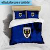 3PCS Afc Wimbledon Crest Bedding Set For Bedroom, Dormitory,Including 1pc Duvet Cover And 2pcs Pillowcases Large size Fan gift