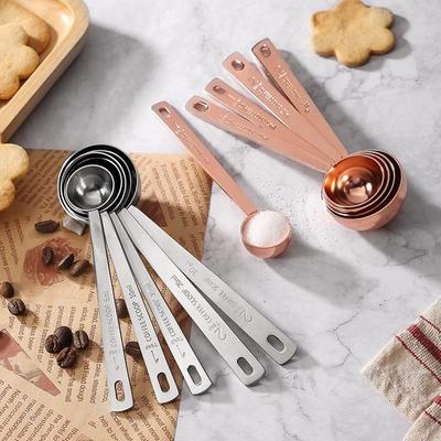Stainless Steel Coffee Measuring Spoon with Handle and Scale (5-30ml)