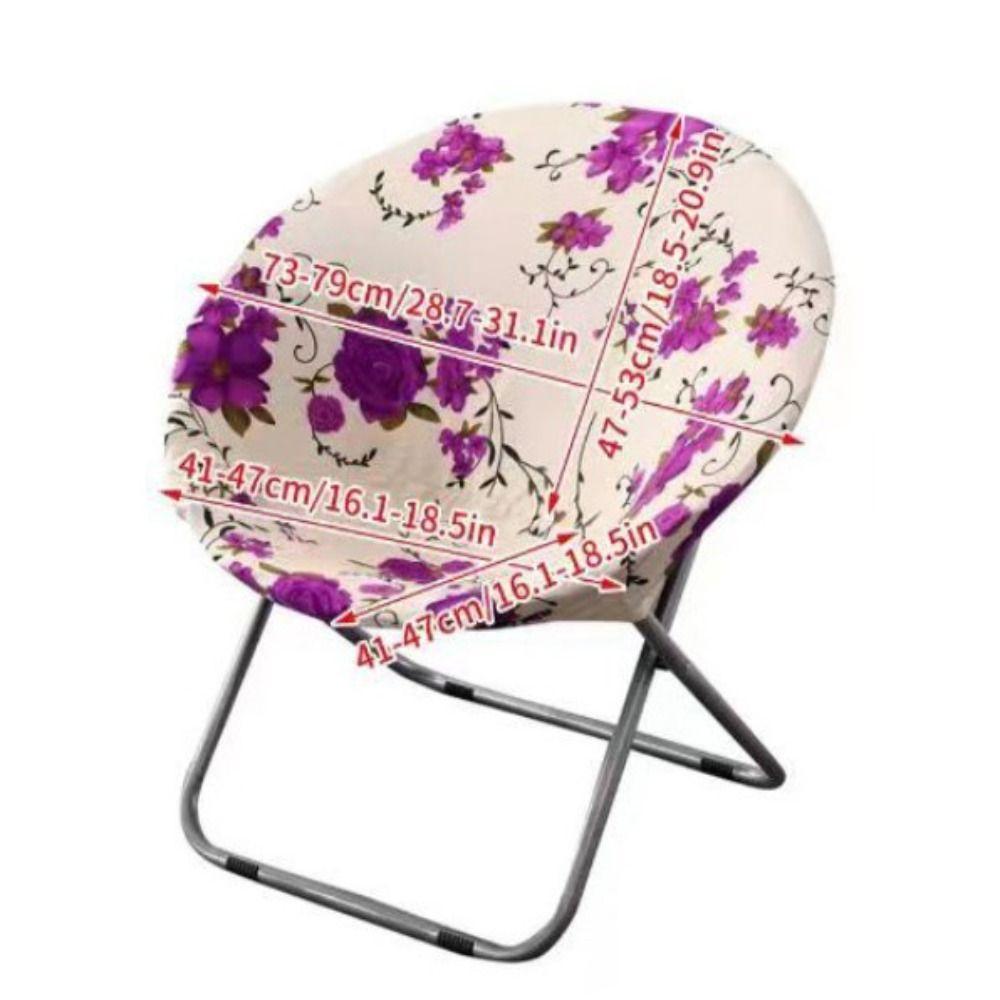 New Removable Round Seat Cover Washable Anti-Dirty Elastic Chair Cover Seat Protector Universal Fit Round Saucer Cover