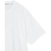 Calvin Klein Jeans Casual Letter Print Loose Cotton Heavyweight Short Sleeve T-Shirt Men Tops White J325509-YAF