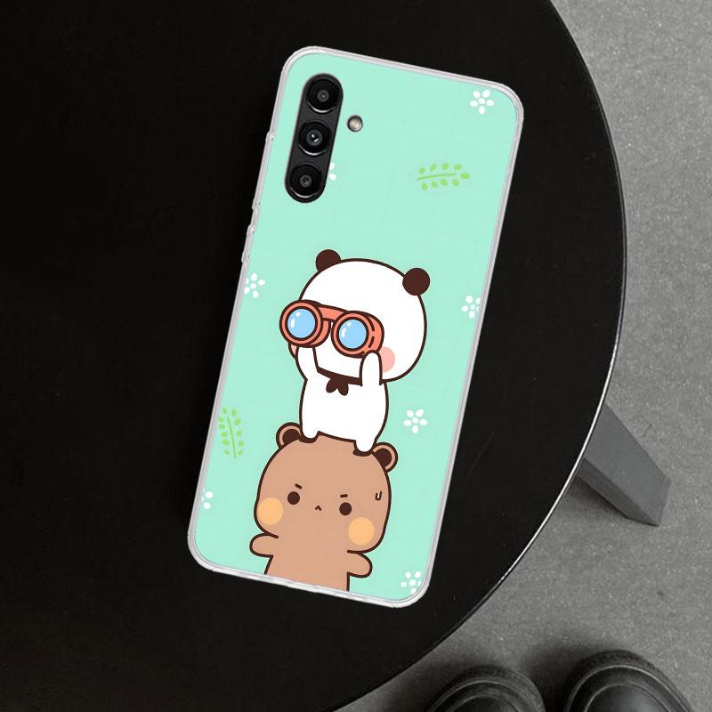 Cute Peach Goma Cat Phone Case Cover for Samsung Galaxy A17 A16 A26 A36 A56 A57 A37 A15 A25 A35 A55 A14 A24 A34 A54 A13 A23 A33
