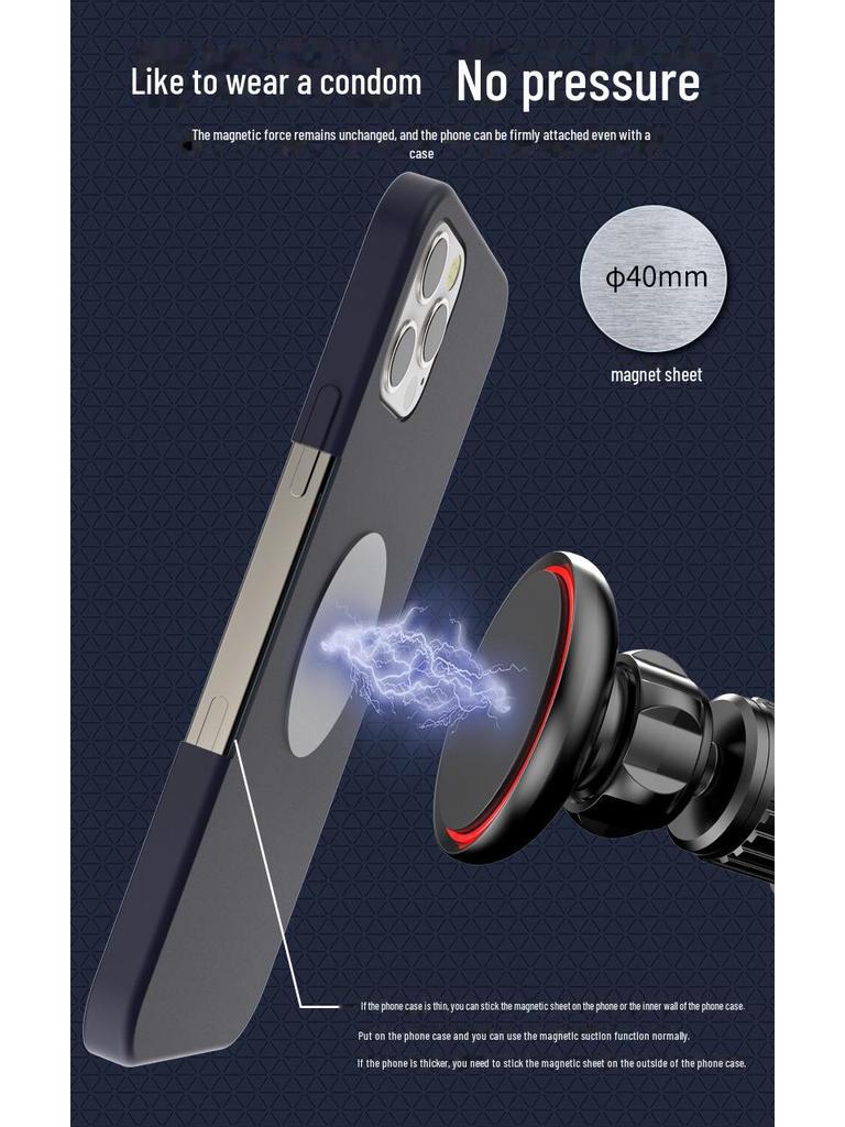 2024 Starker magnetischer Saugnapf-Autotelefonhalter mit Navigationsunterstützung