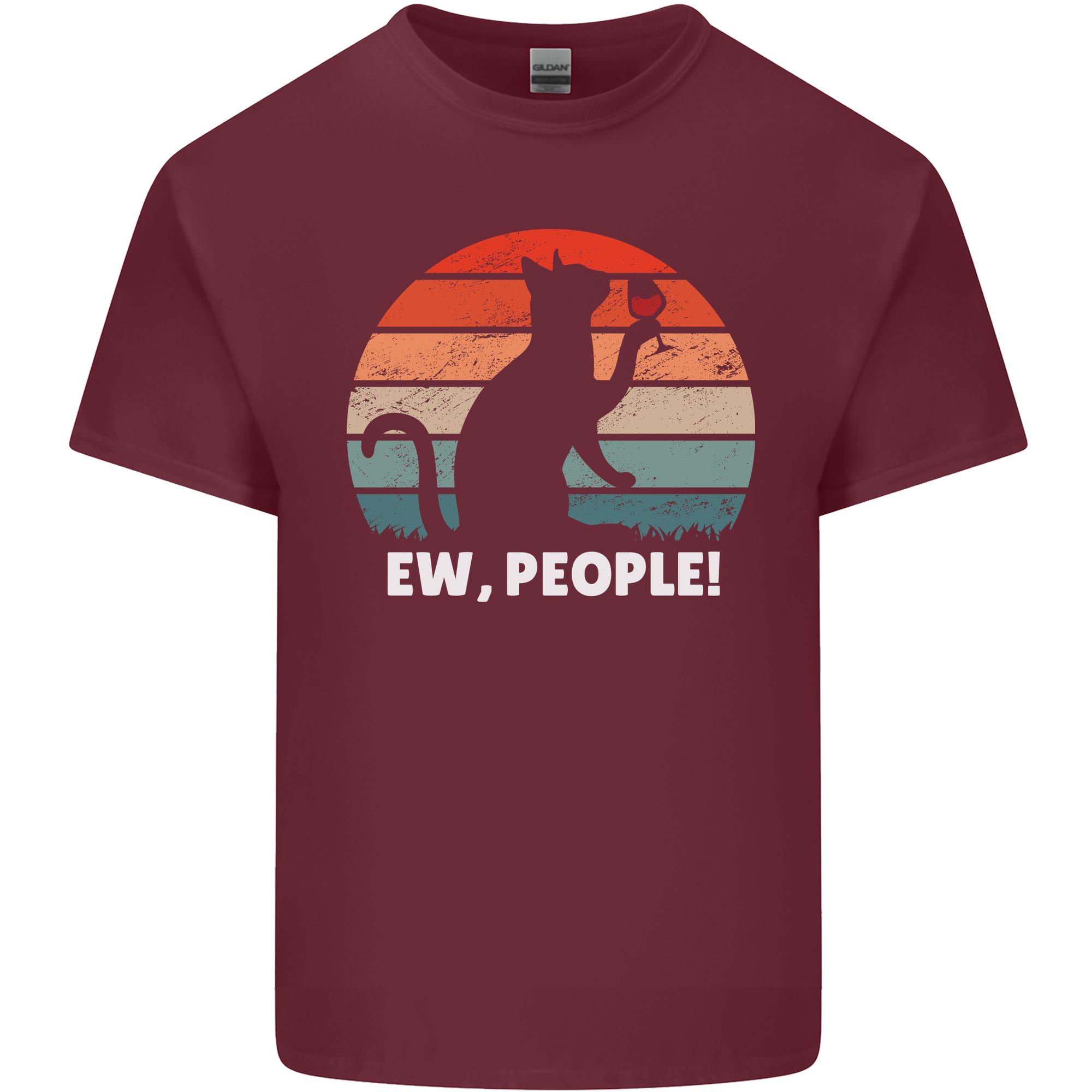 Alcohol Drinking Cat Ew People Unisexs Light Cotton TShirt S