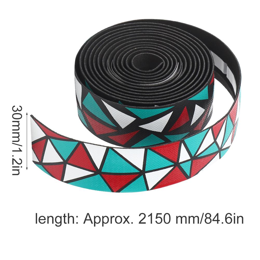 Bike Handlebar Skid Resistance Handle Bar Tapes Road Bicycle Bend Handlebar Damping Wrap Fixing Strapsgreen red white