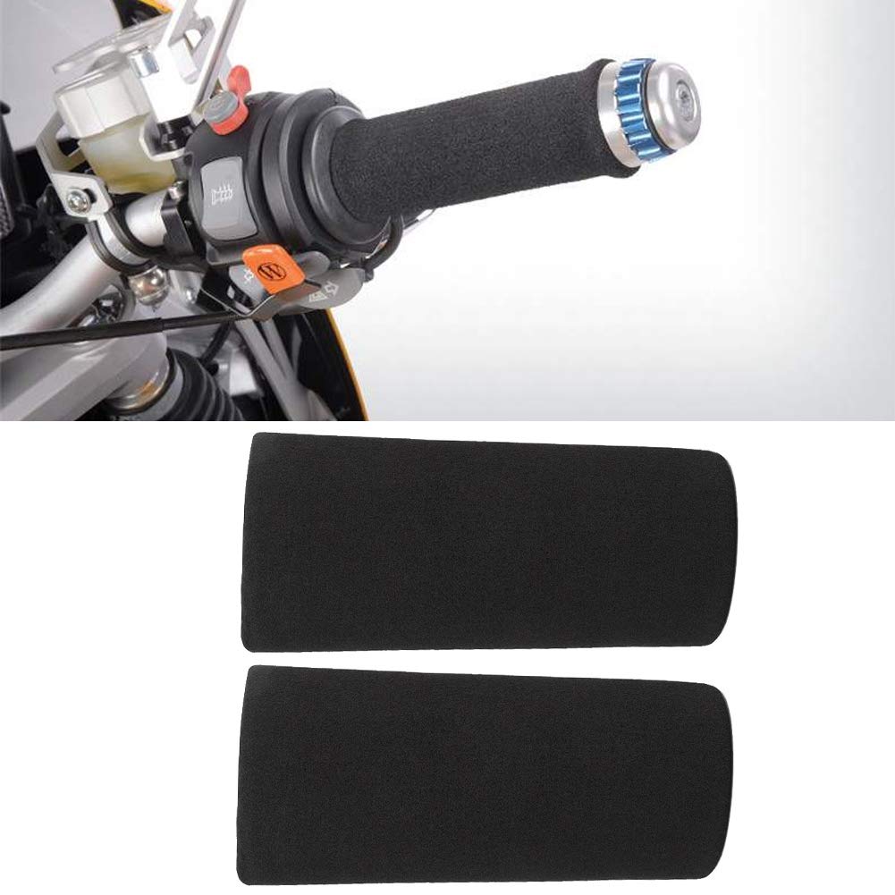 Vicfund Motorcycle Grip Cover, Foam Anti-Slip Non-Slip Motorcycle Handlebar Cover for Motorcycle Mountain Bike
