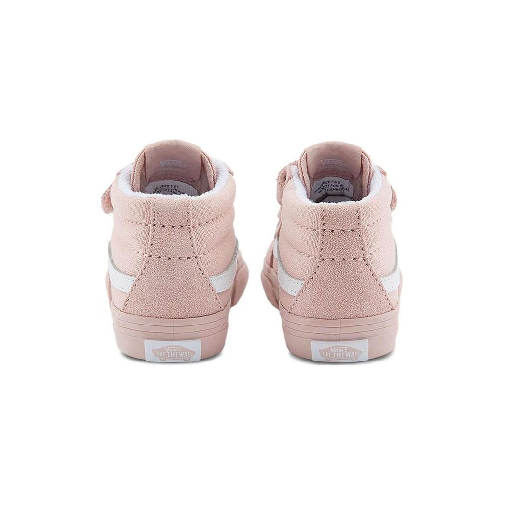 Vans Sk8 Comfortable Breathable Mid-Top Walking Shoes Baby Sneaker Pink VN00018WBQL