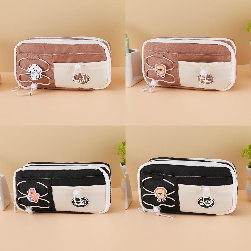 Girls Pencil Bag With Spacious Design And Polyester Construction For Elementary Students