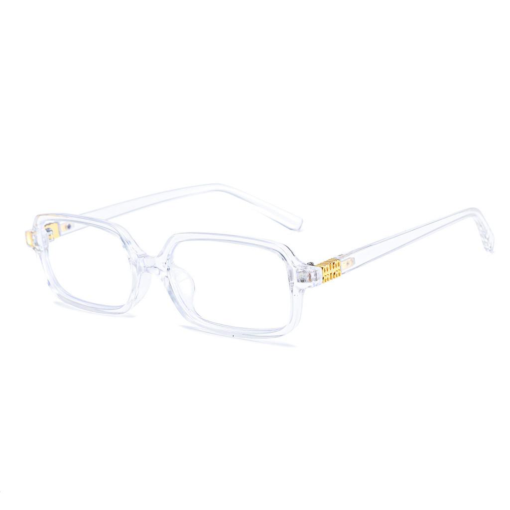 New Narrow Frame Leopard Print Square Sunglasses For Outdoor Travel And Fashion