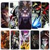 Overlord Anime Cover Phone Case For Samsung Galaxy A12 A22 A32 A52 A72 A02S Phone Case Note 20 Ultra 10 S10 Plus A51 A71 A50S A2