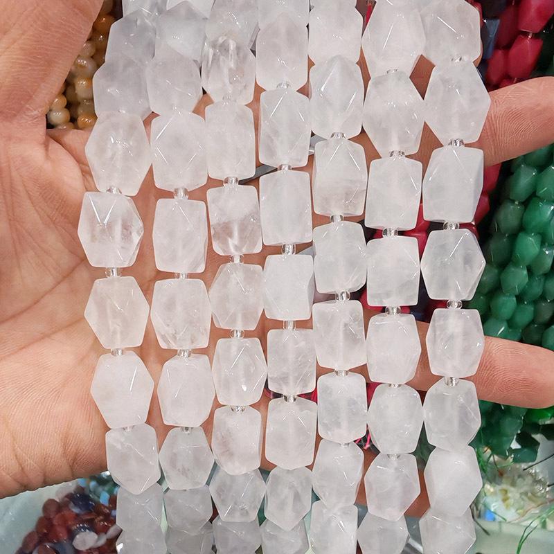 10x14mm Crystal Cut Octagonal Rectangular Beads for Bracelets, Necklaces, and Jewelry Accessories