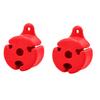 2Pcs Fishing Rod Holder Fishing Rod Clip Multifunctional Fishing Rod Fixer Wall Mounted Fishing Pole Straps Non-Slip Durable