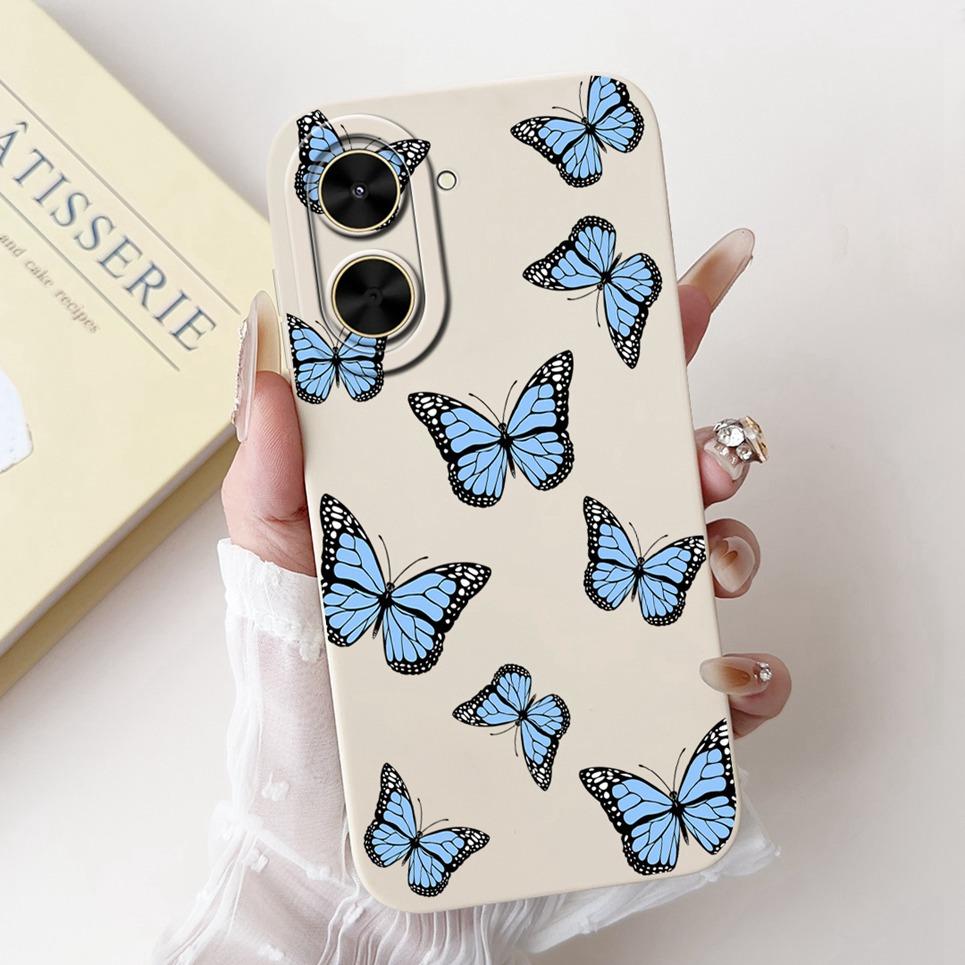 

Для Xiaomi Redmi A5 NFC RedmiA5 Чохол Poco C71 Coque Funda Квітка Дівчачий Кролик Жіноча Мода М який Чохол для Телефона М який Силіконовий Футляр Xiaomi Redmi A5