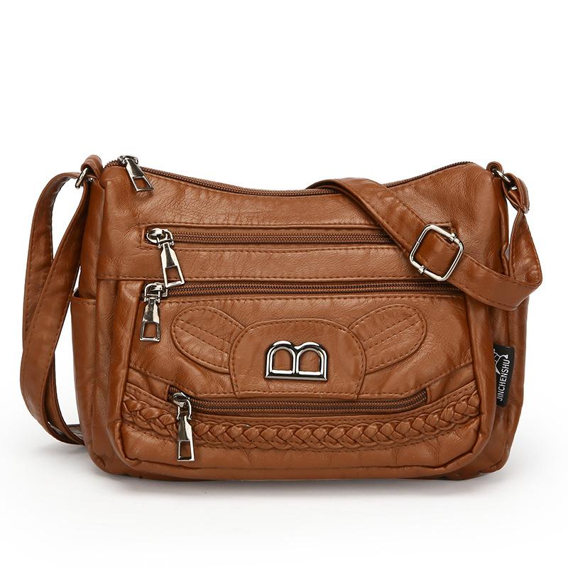 Single Shoulder Multi Compartment Large Capacity Crossbody Bag