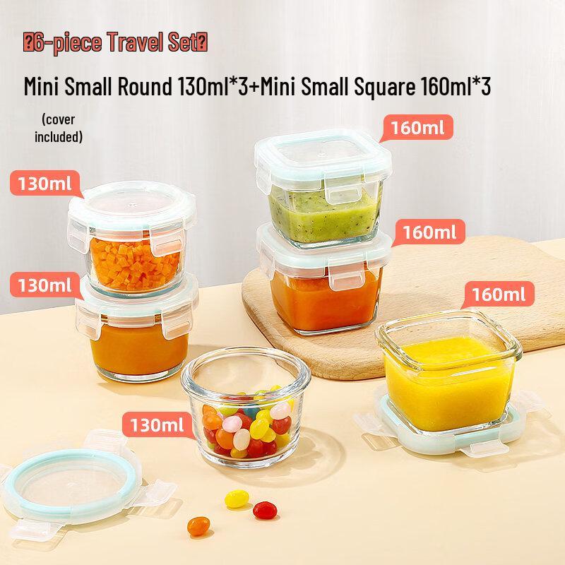 ZISIZ Microwavable Food Storage Container