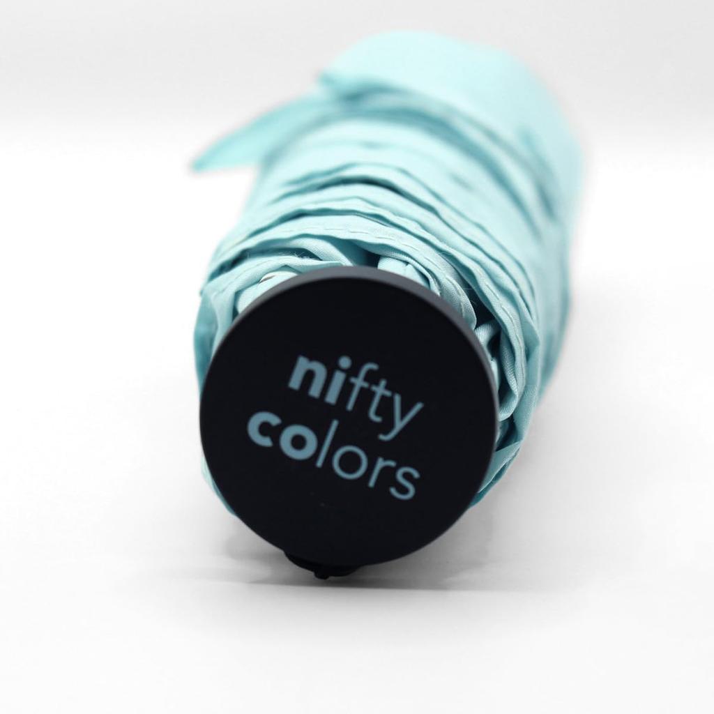 Nifty Colors Folding Umbrella Shimaenaga Carbon Lightweight Mini 55 1832SX