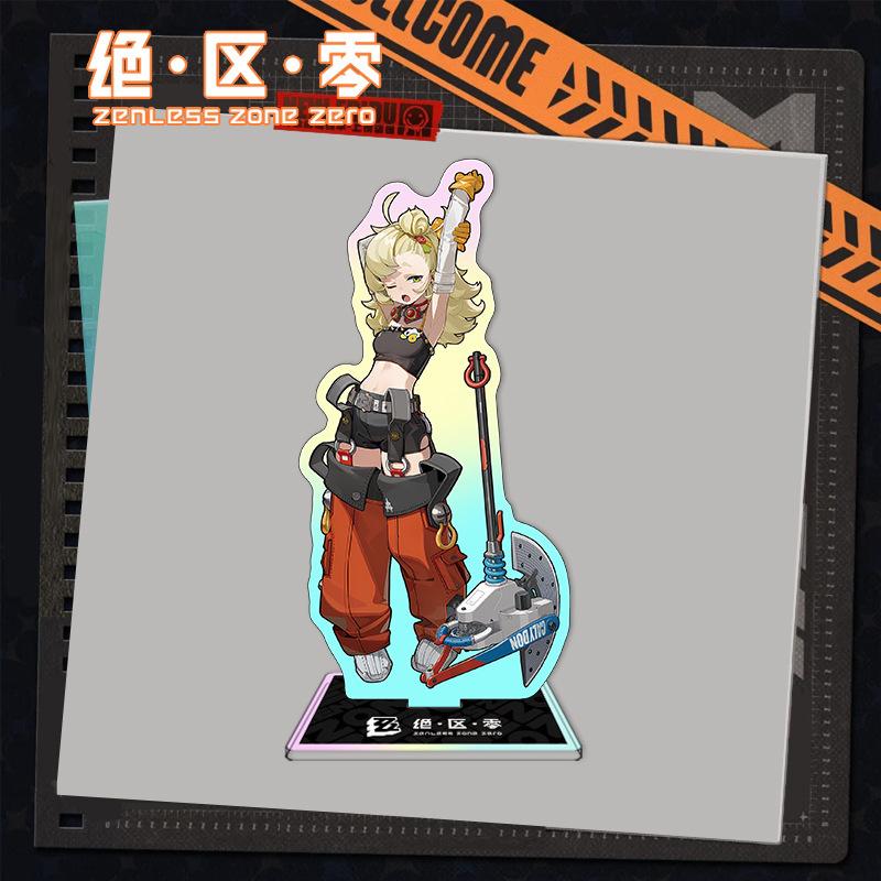 Zenless Zone Zero Nicole Demara Lighter Acrylic Stand Model Tsukishiro Yanagi Asaba Harumasa Collect Desktop Decoration Gifts
