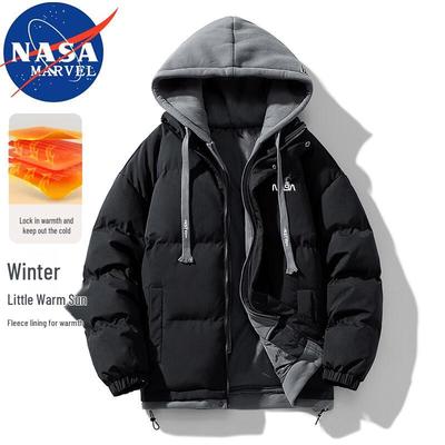 Veste Puffer 2-en-1 à Capuche NASA MARVEL pour Homme