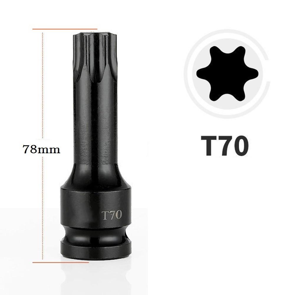1/2 Inch Socket Adapter Driver Star Bit Electric Screw Adapter Head
