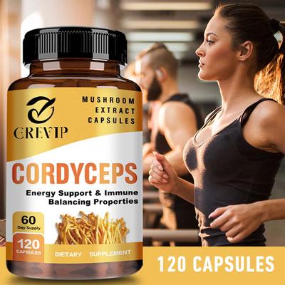 Cordyceps 1000mg - Mushroom Extract-Boost Energy & Stamina,Immune Support