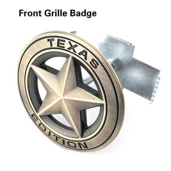 3D Metal Texas Edition Badge Emblém Samolepka na auto pro Wrangler Compass Grand Cherokee Patriot Liberty Renegade Commander