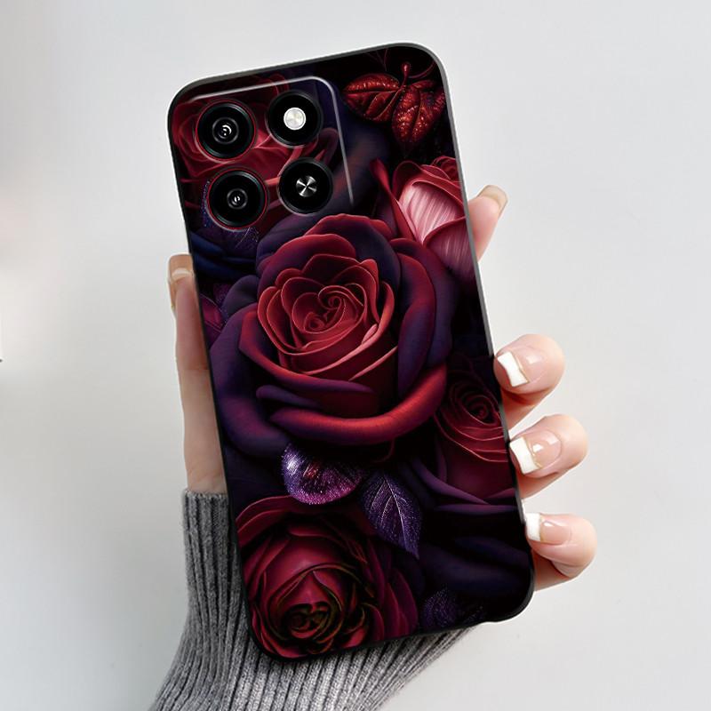 For ZTE Blade A35 Case Cute Cool Fashion Silicone Soft TPU Cover For ZTE Blade A55 Cases Blade A35 Back Cover Shockproof Bumper
