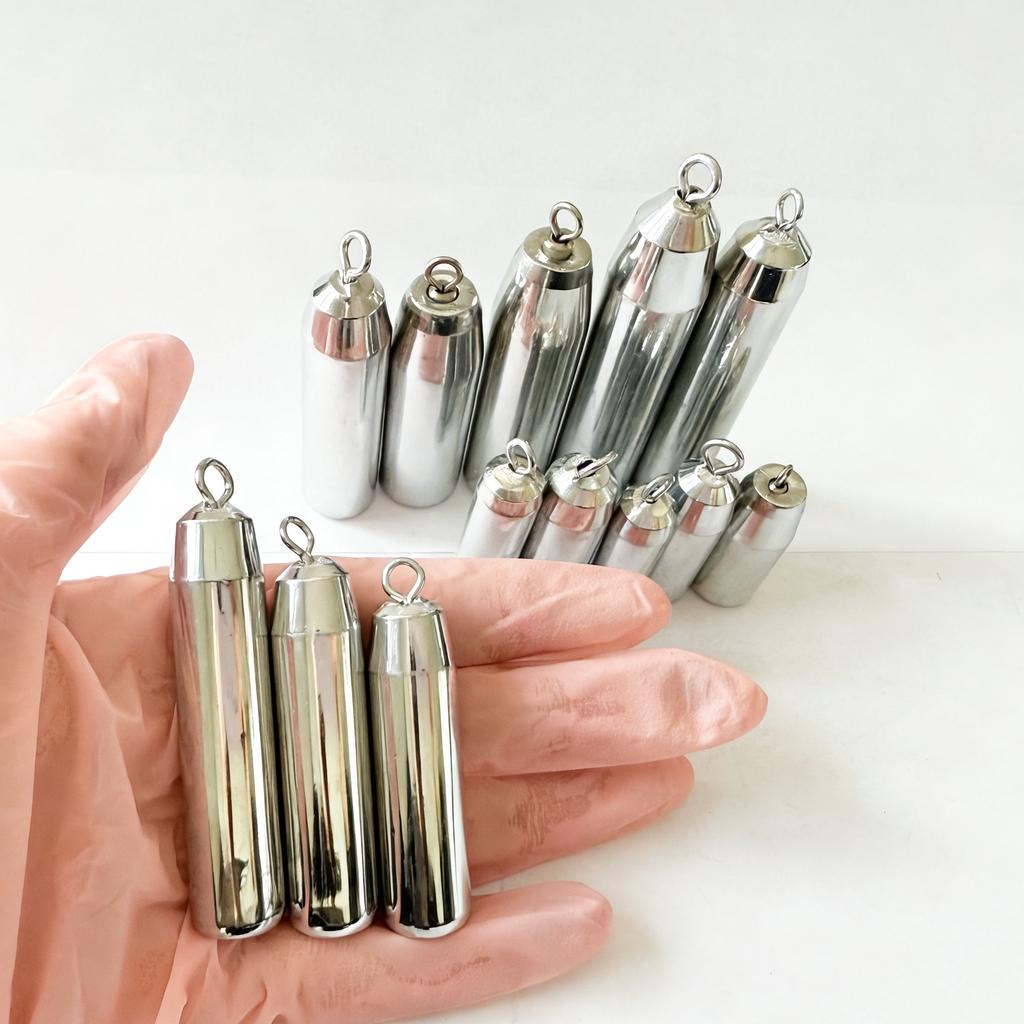 Cylinder Iron Fishing Weight with 360 Swivel for Offshore Fishing