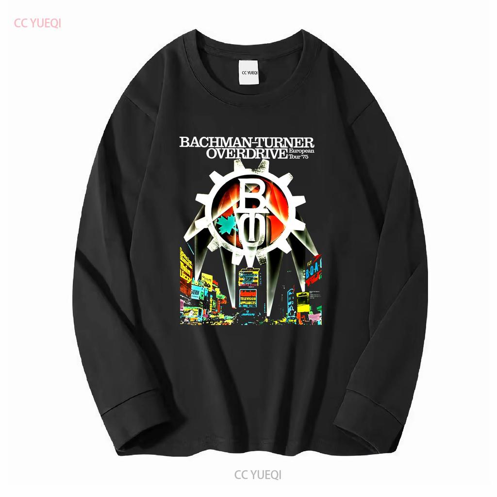 Bachman Turner Overdrive Poster Concert T Shirt All Size S To 5XL LL2124 long or short sleeves vintage Washed Breathable