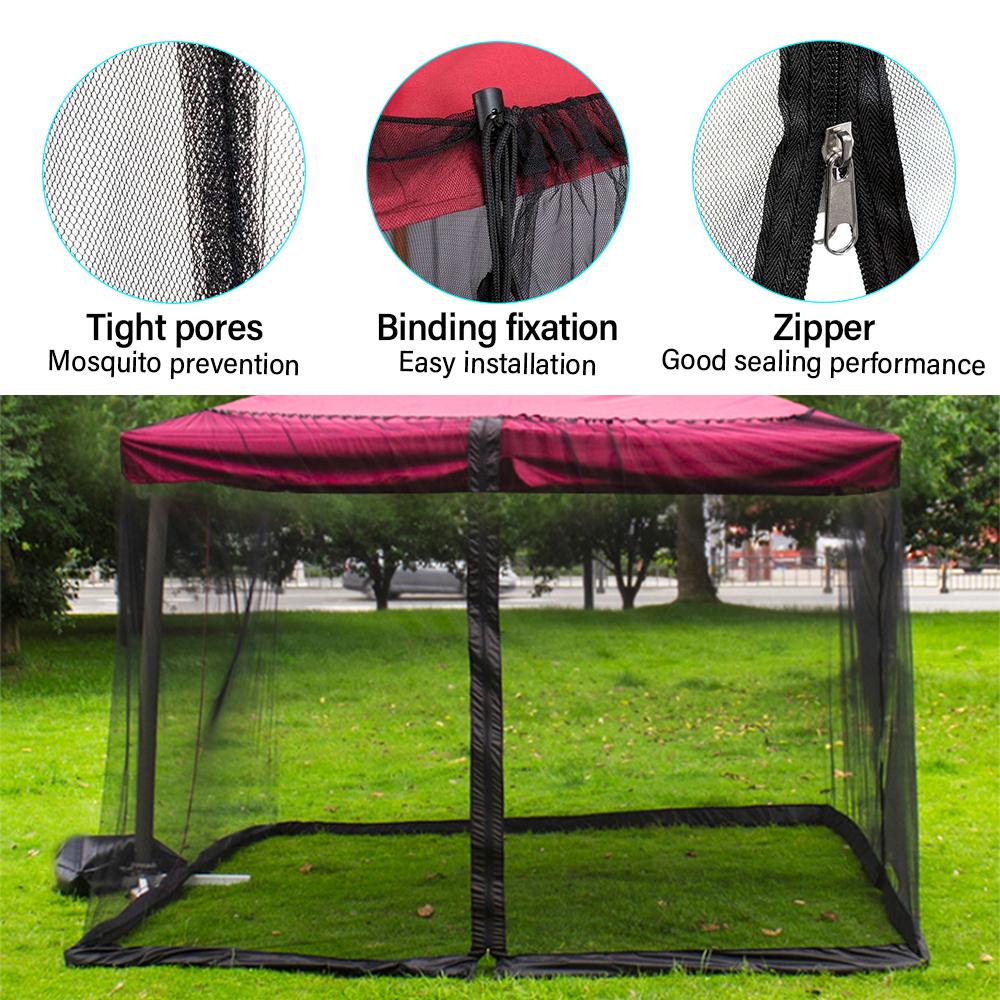 Outdoor Camping Net Mosquito Net Mesh Home Bed Roman Umbrella Net Mosquito Net Anti-insect Net Double-door Tent Protection