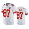 Kansas City Chiefs 87 Travis Kelce Fotbalový dres Pánský celoroční sportovní tričko