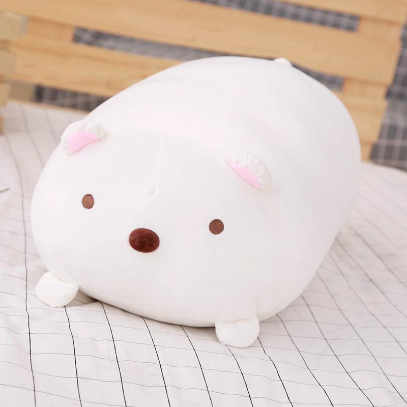 Soft Animal Cartoon Pillow Cushion Cute Fat Dog Cat Penguin Pig Frog Plush Toy Stuffed Lovely Kids Birthyday Gift