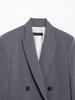 Spring 2025 Women's European & American Style Padded Shoulder Suit Jacket with Casual Pants