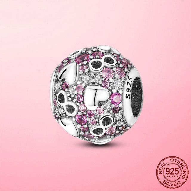 

Стерлингового серебра 925 пробы, дорожный самолет, AAA, CZ, бусины, подвески, подходят для модного браслета, оригинальное серебро 925, изготовление ювелирных изделий