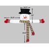 New Christmas Tree Decoration Snowman Hug-christmas Holiday Winter Wonderland Party Decoration Supplies