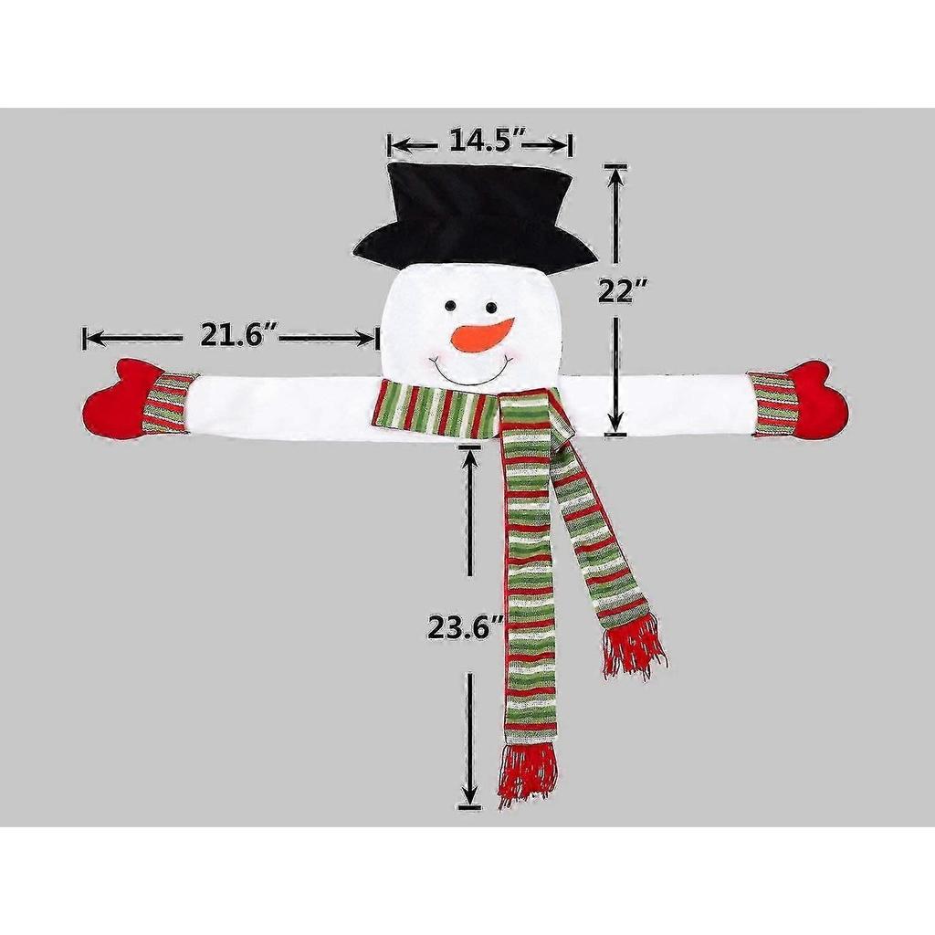 New Christmas Tree Decoration Snowman Hug-christmas Holiday Winter Wonderland Party Decoration Supplies